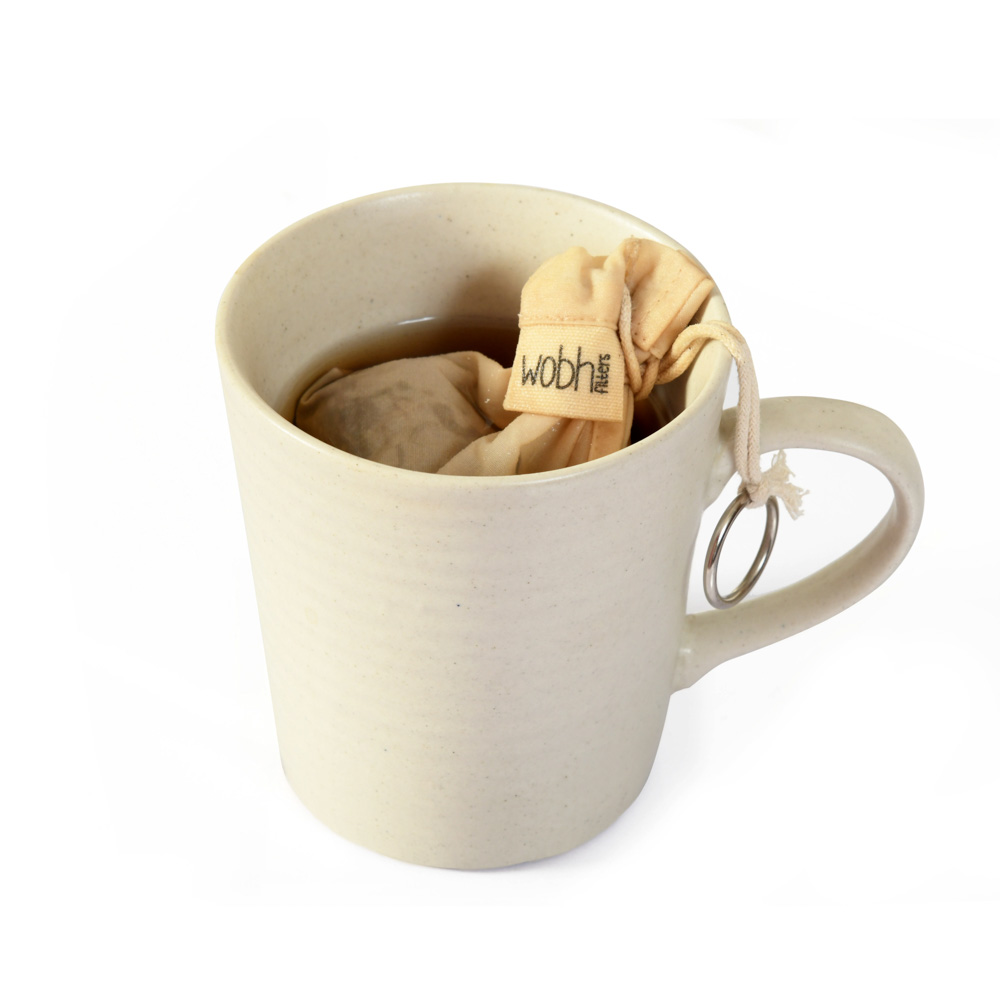 Wobh Filters Reusable Tea/Dip Coffee Bags Pack of 2 Naivo Café