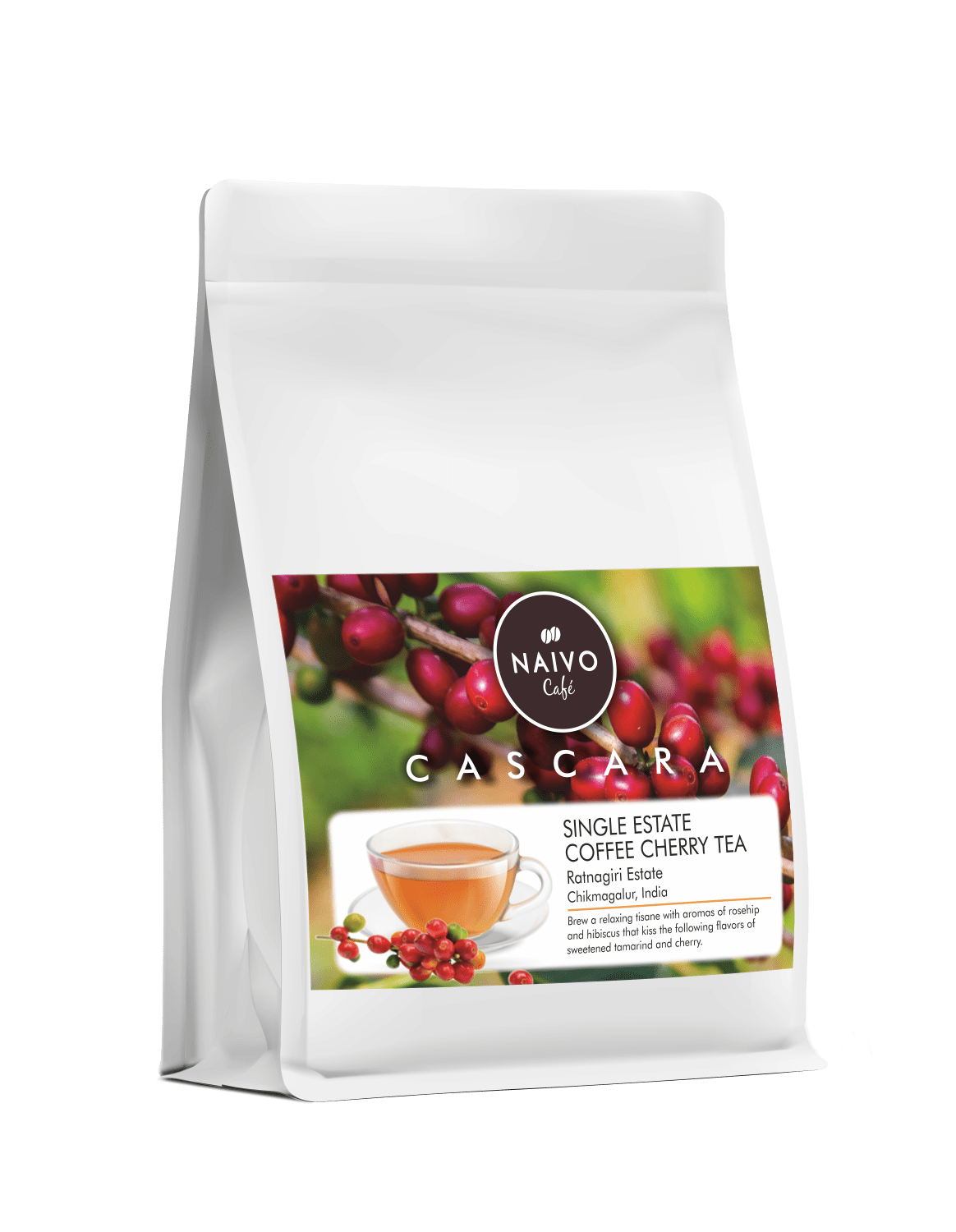 Cascara Ratnagiri Coffee Cherry Tea Naivo Café